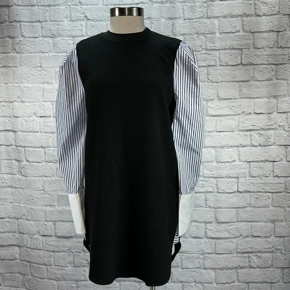 Zara Dresses Zara Black Tunic Shirt Dress Sz S Poshmark